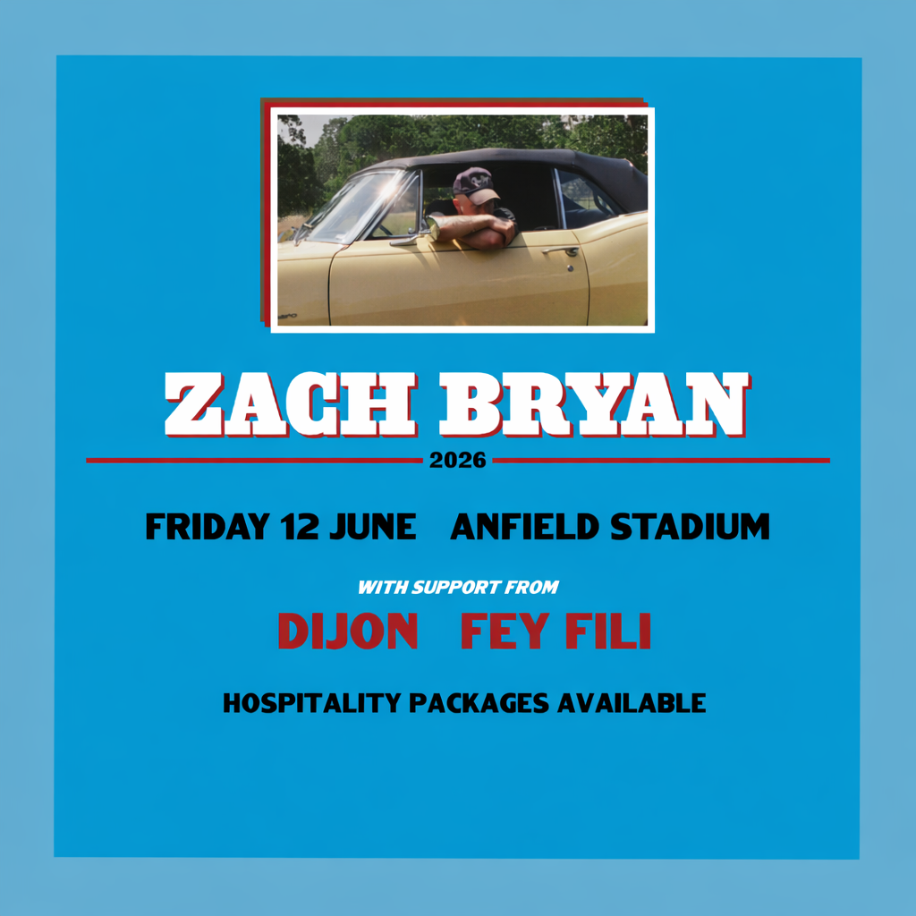 Zach Bryan "With Heaven on Tour" - Gold Package | Friday, 12th June 2026